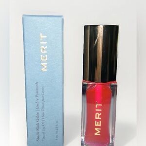 MERIT Beauty Shade Slick Tinted Lip Oil – Les Deux NEW